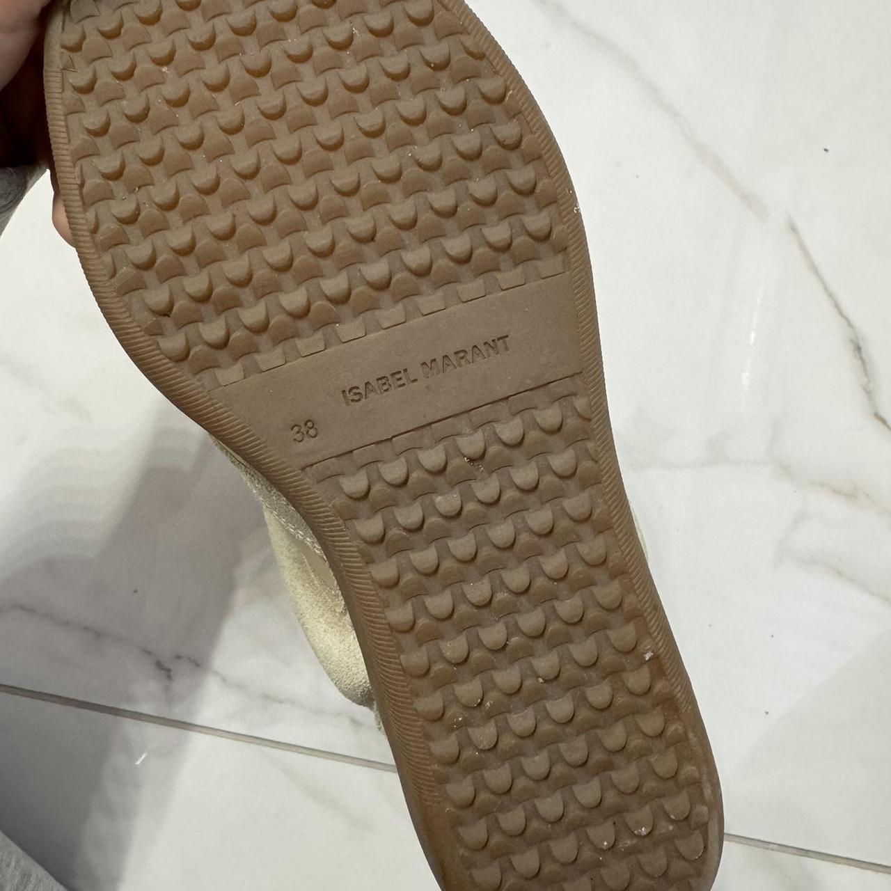 Isabel Marant Women's Tan and Cream Trainers