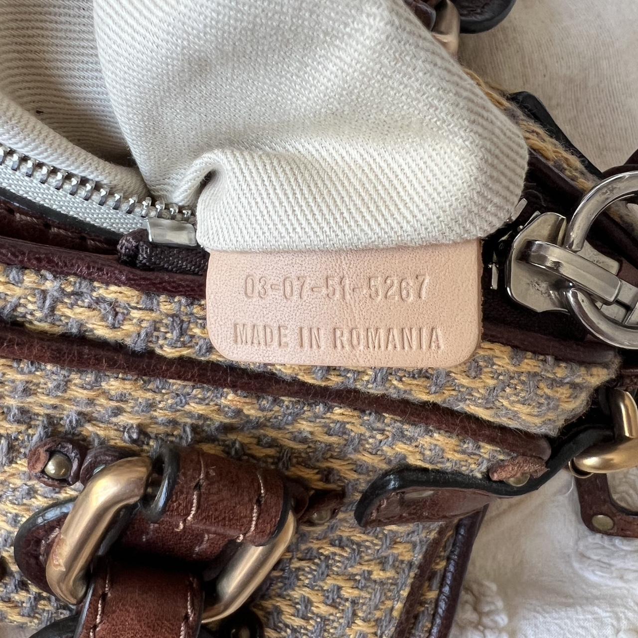 Authentic Rare Brown Tweed Mini Chloé Paddington Bag – Gold Hardware
