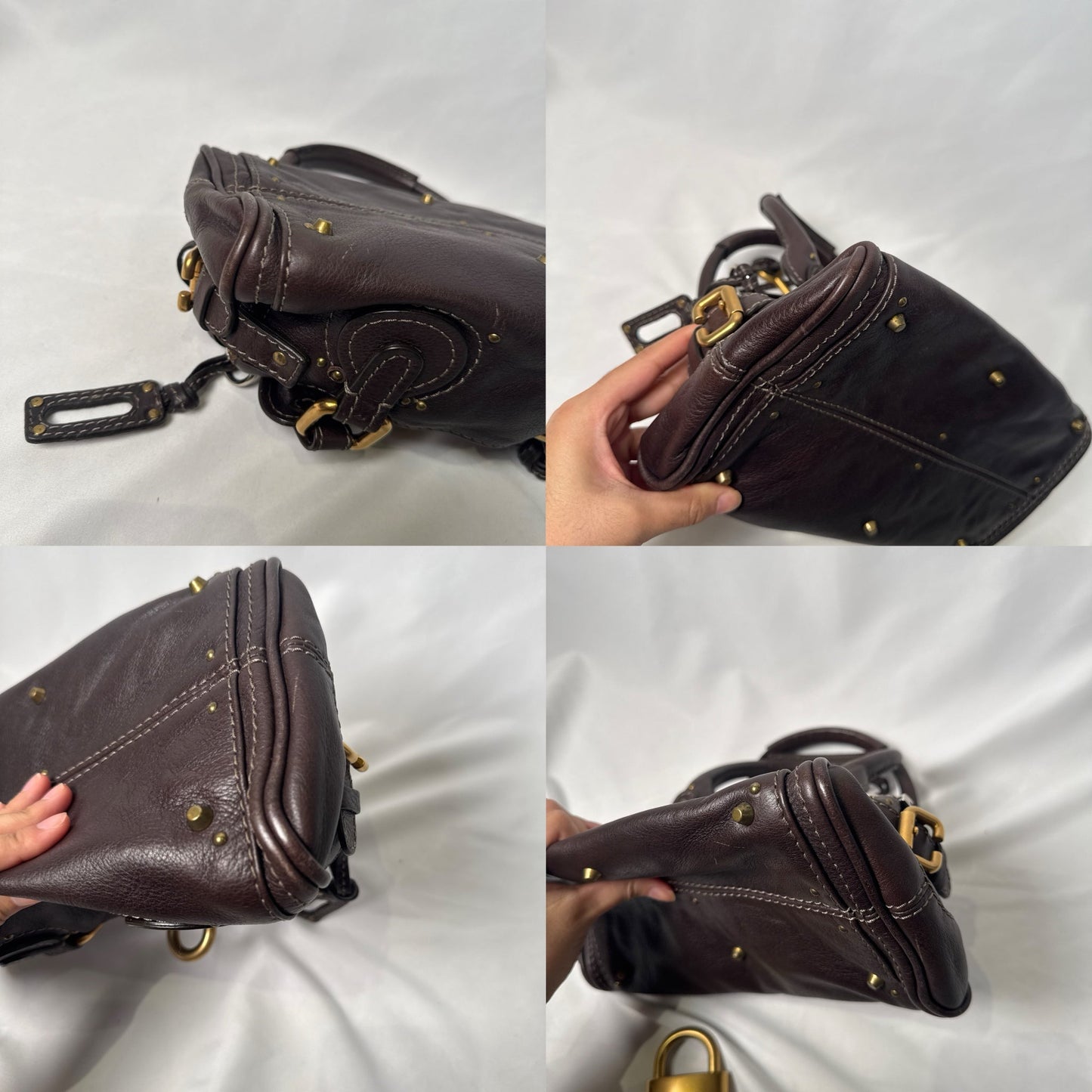 🔥 Pre-owned CHLOÉ 2007 brown mini paddington 🔥