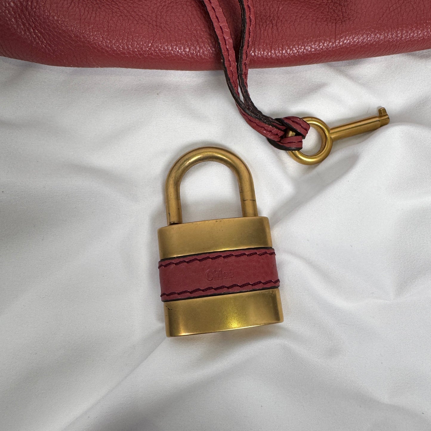 🔥 Pre-owned Chloé 2009 pink paddington 🔥