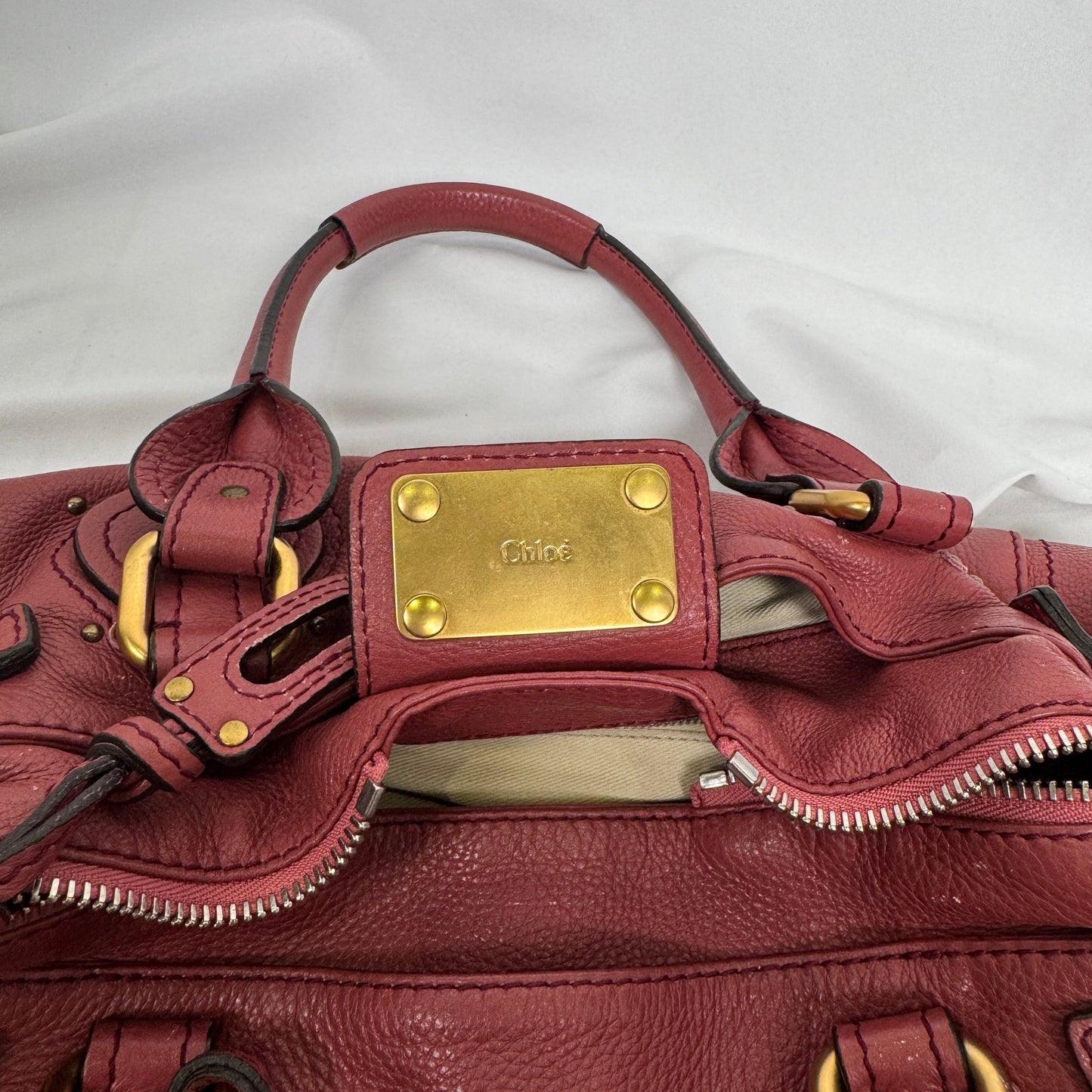 🔥 Pre-owned Chloé 2009 pink paddington 🔥