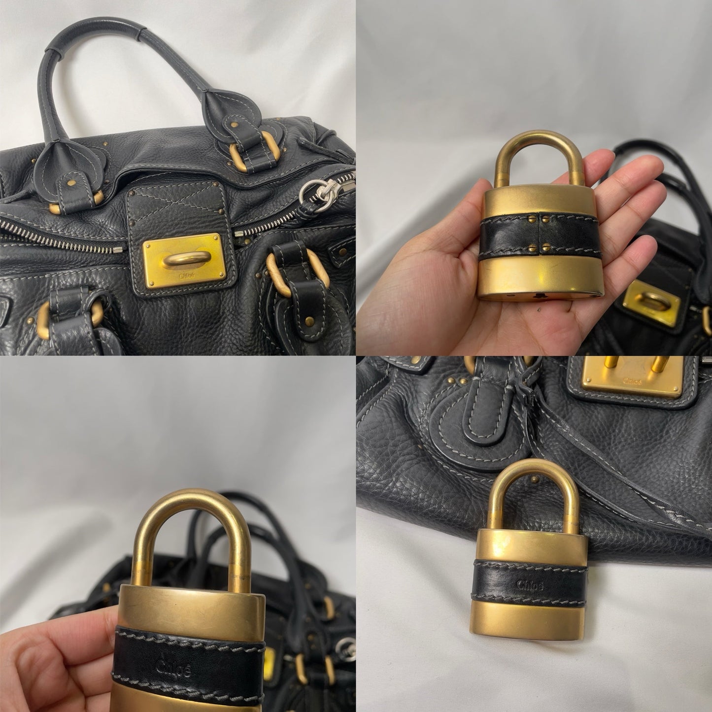 🔥 Pre-owned CHLOÉ 2009 paddington in black 🔥