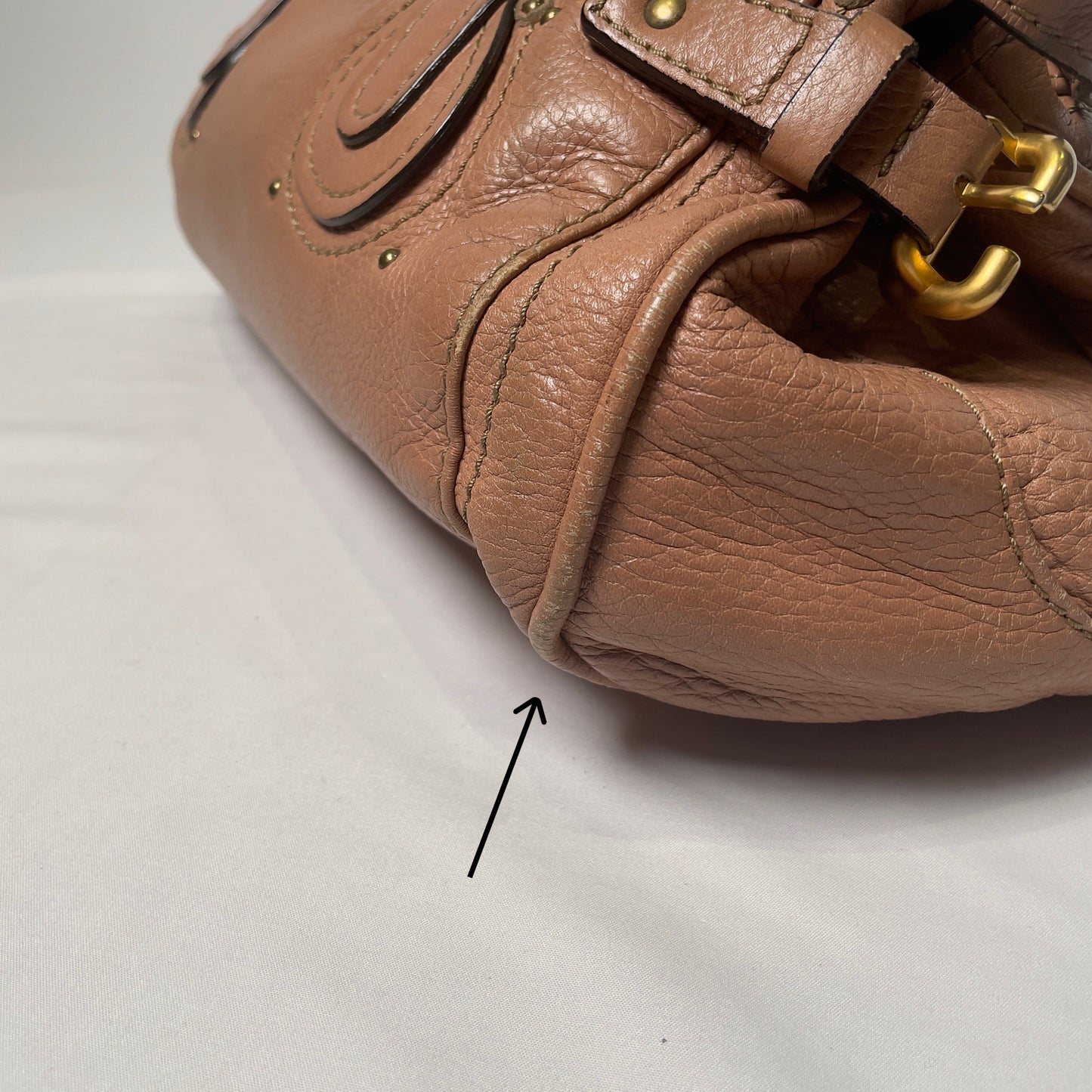 🔥 Pre-owned CHLOÉ 2009 dusty rose paddington medium 🔥