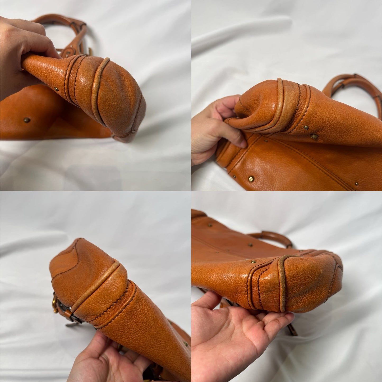 🔥 Pre-owned CHLOÉ 2006 orange paddington 🔥