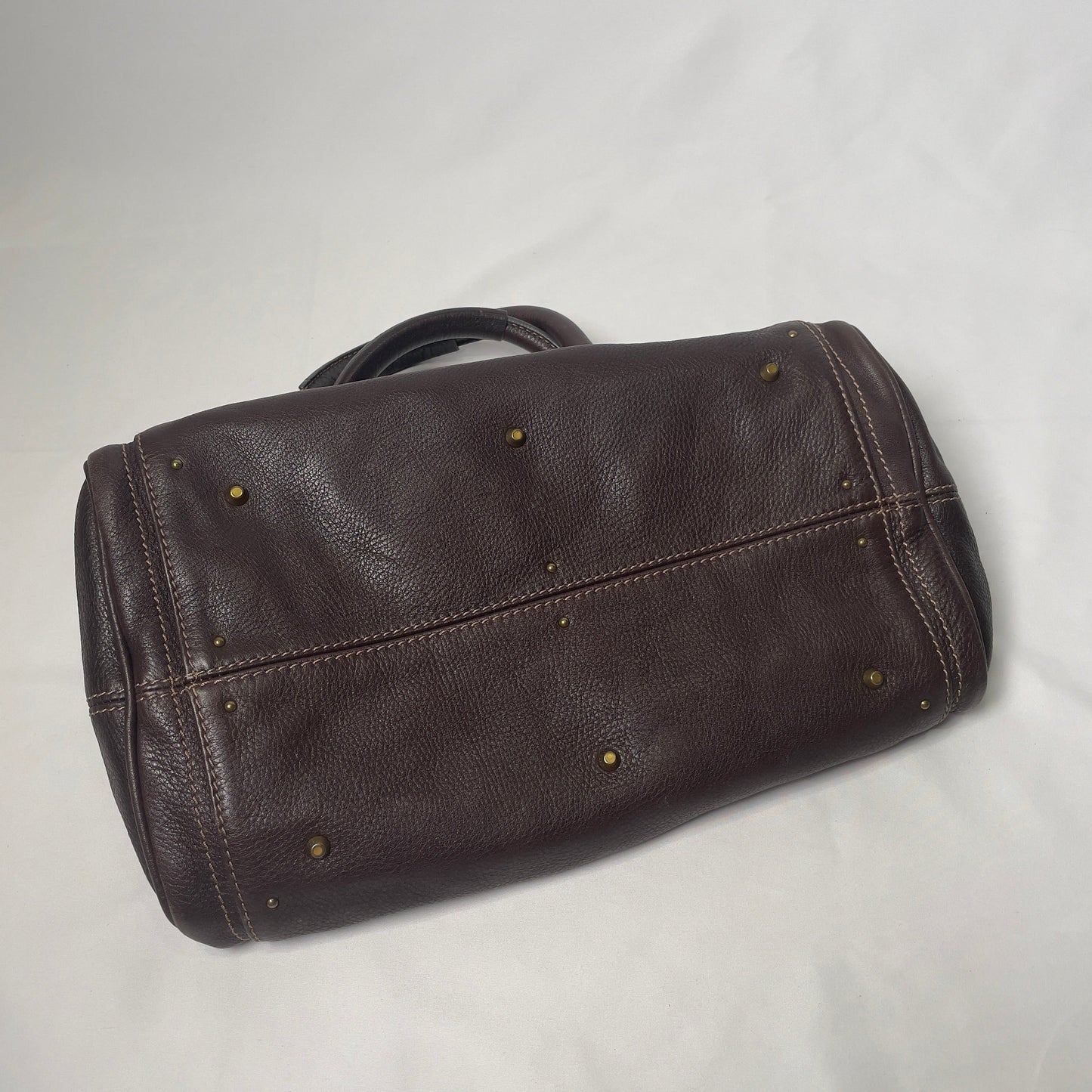 🔥 Pre-owned CHLOÉ 2011 brown paddington bag Swarovski 🔥