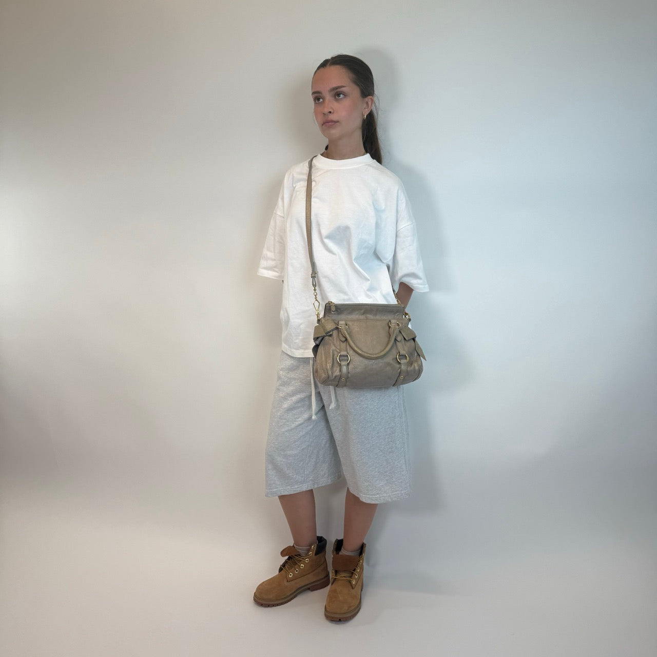 🔥 Pre-owned Miu Miu handbag Vitello Satchel small 🔥