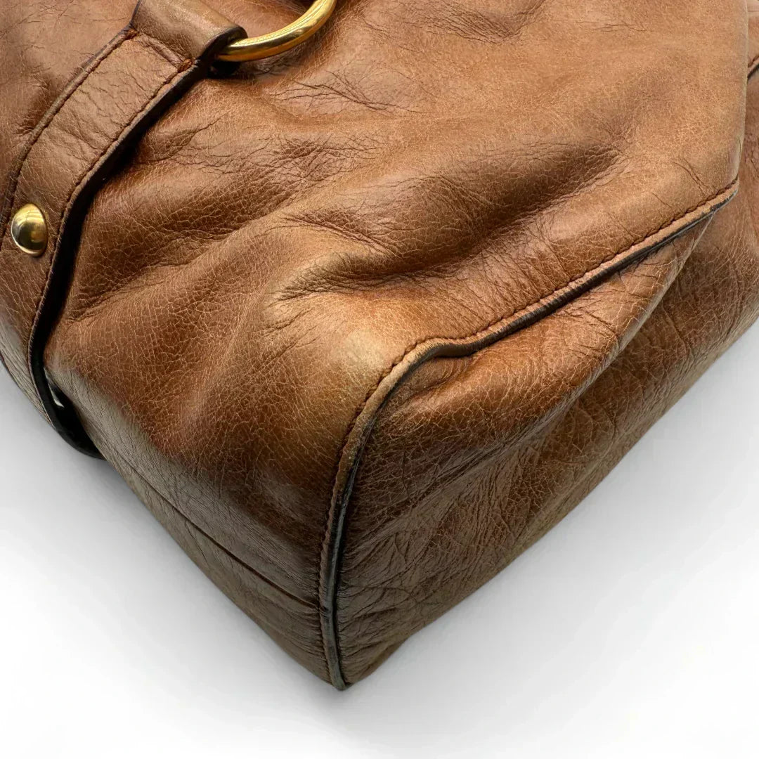 🔥 Pre-owned Miu Miu Handtasche Vitello Lux groß 🔥