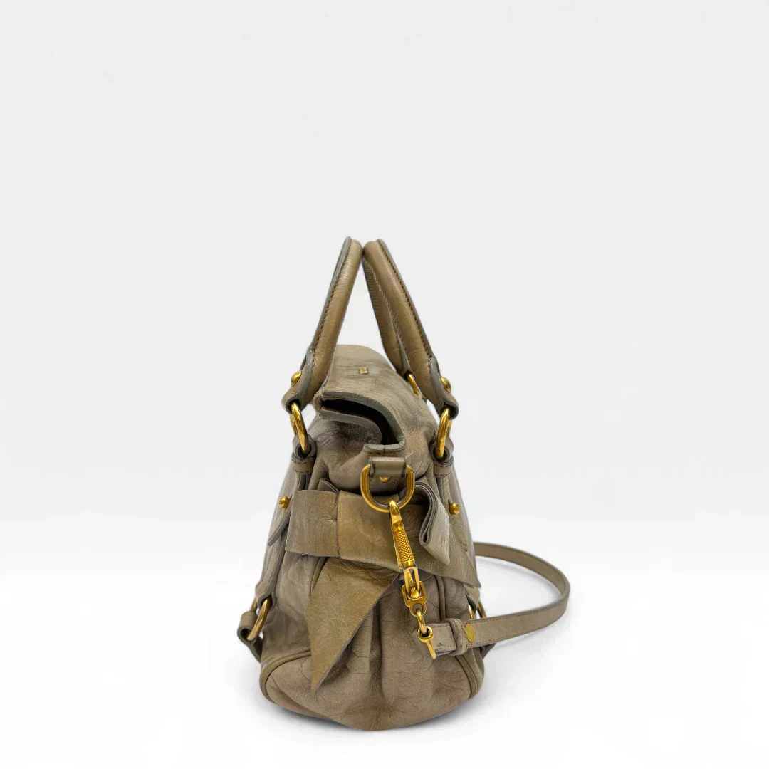 🔥 Pre-owned Miu Miu handbag Vitello Satchel small 🔥