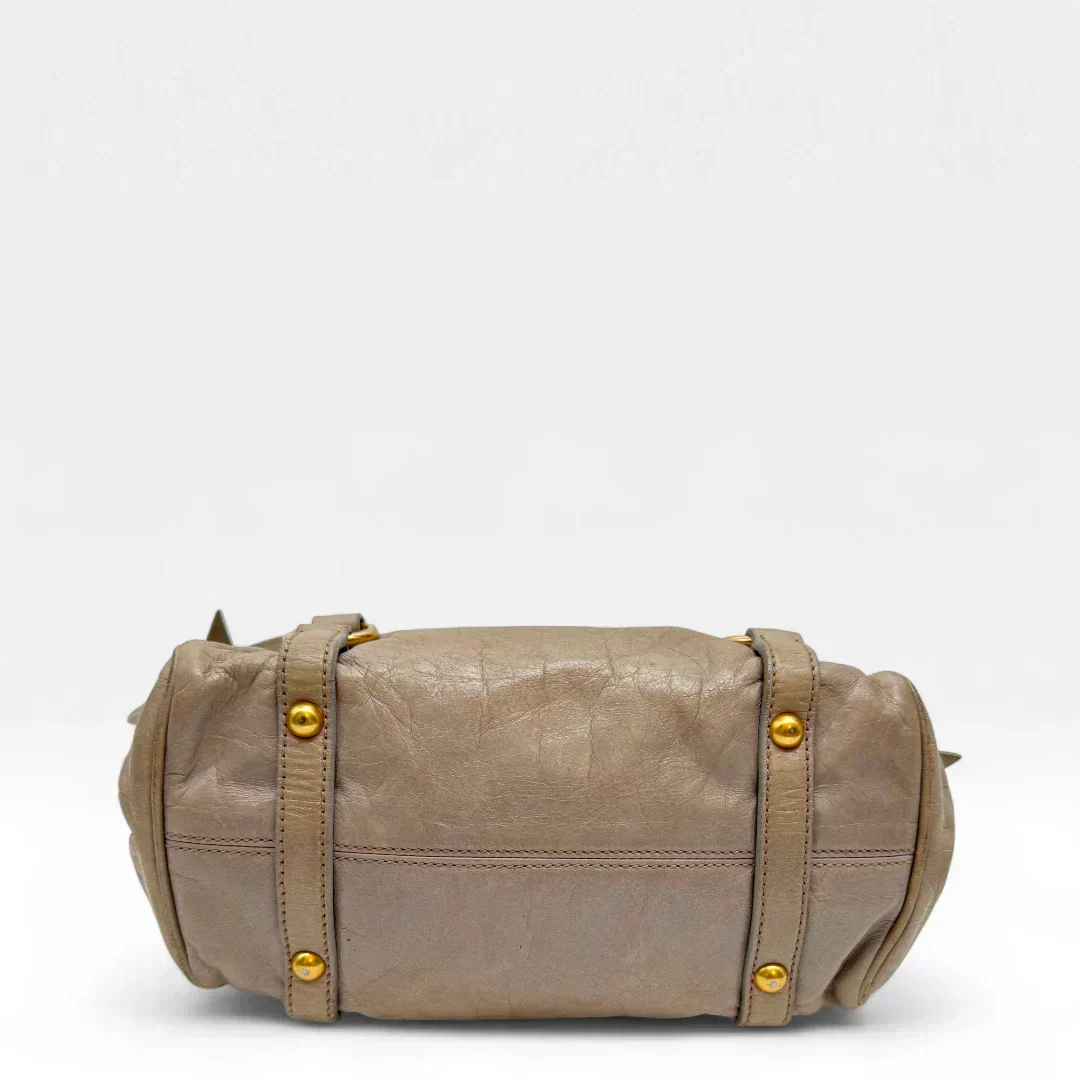 🔥 Pre-owned Miu Miu handbag Vitello Satchel small 🔥