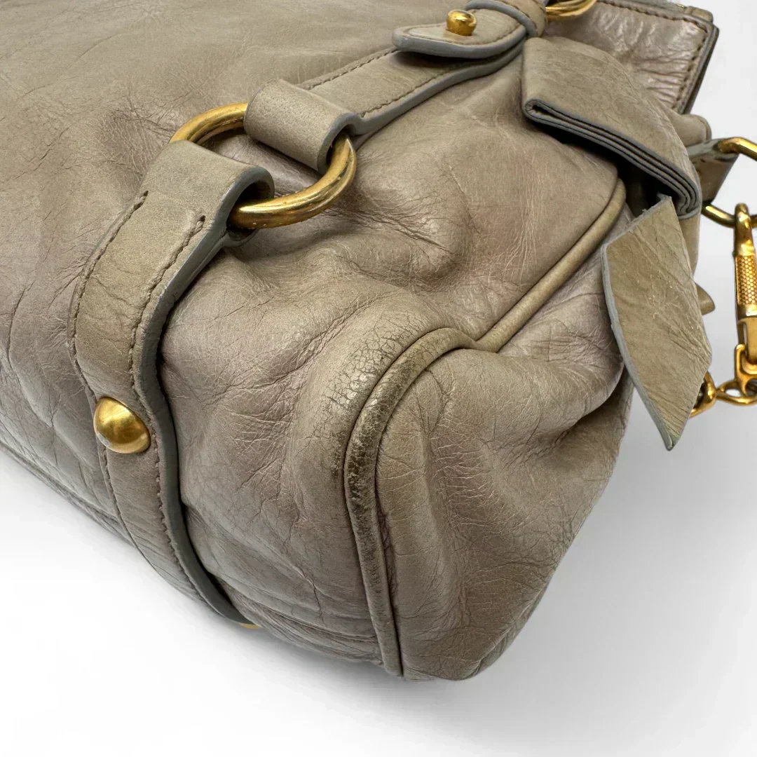 🔥 Pre-owned Miu Miu handbag Vitello Satchel small 🔥