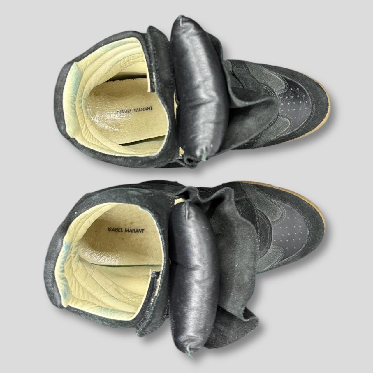 Isabel Marant Women's Black and Grey Trainers