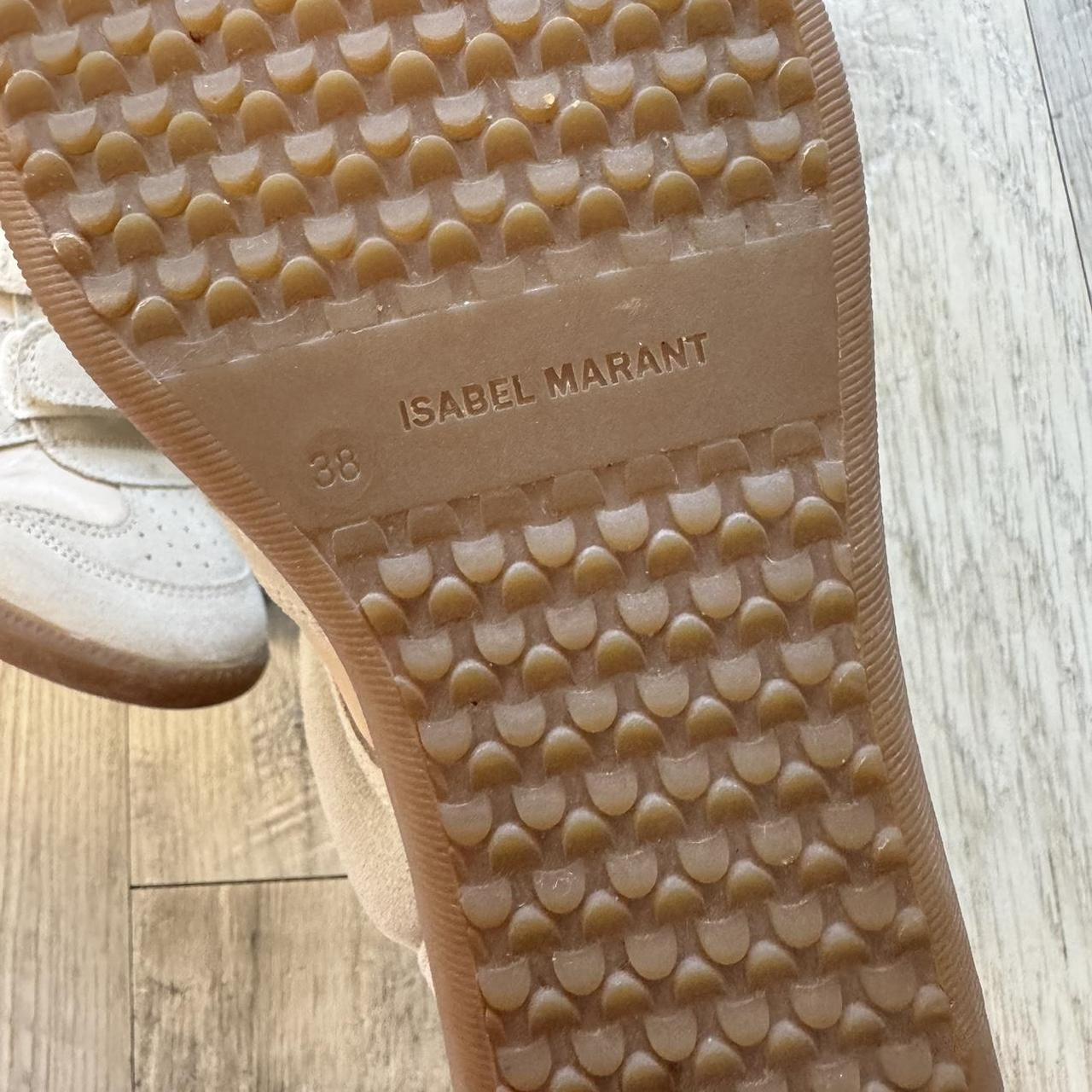 Isabel Marant Women's Cream and Tan Trainers