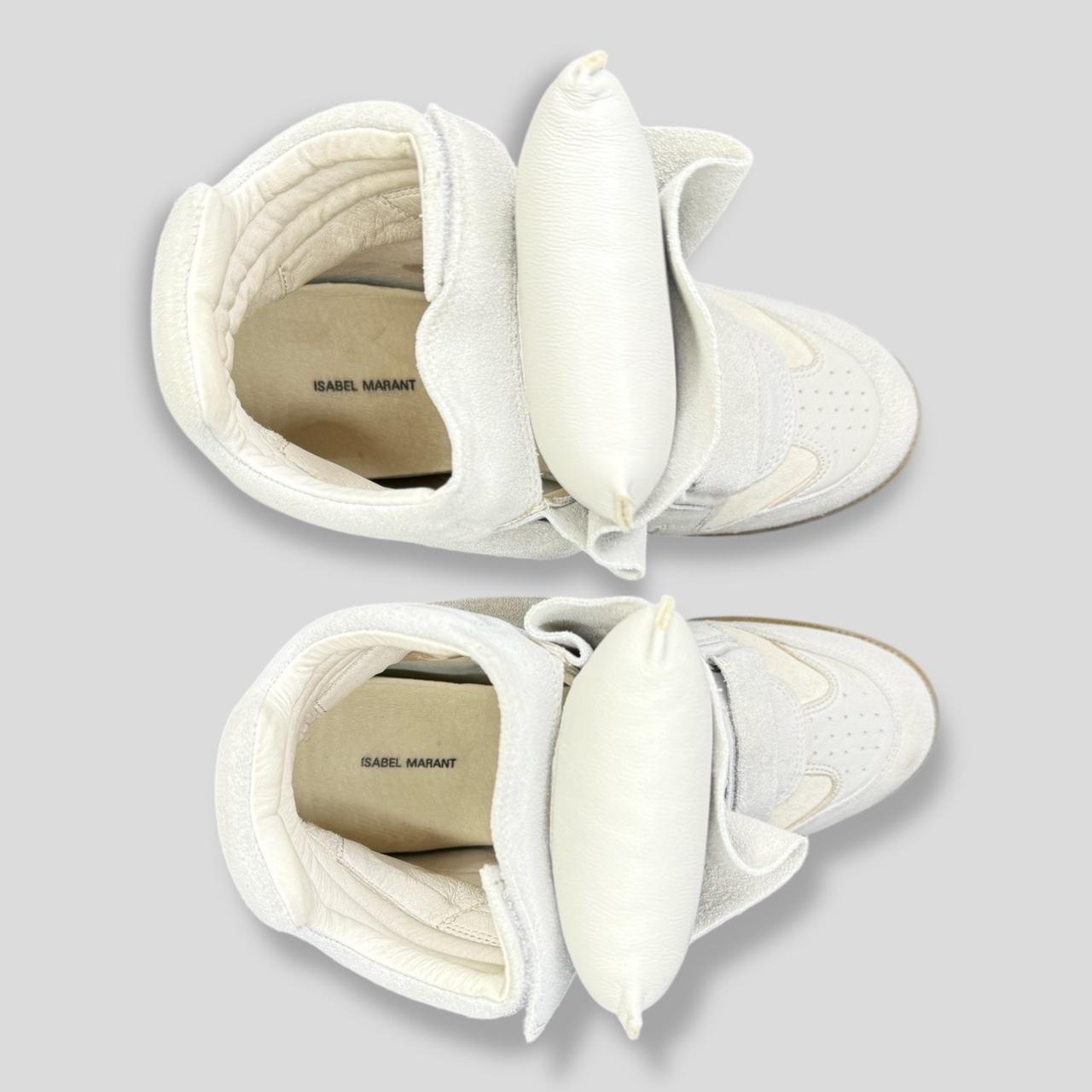 Isabel Marant Women's Cream and White Trainers