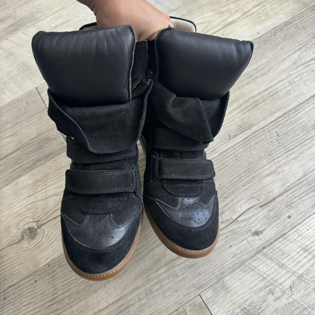 Authentic Isabel Marant Bekket Wedge Sneakers