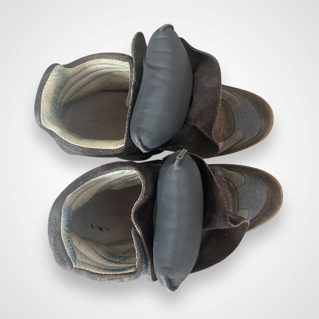 Isabel Marant Women's Brown and Grey Trainers