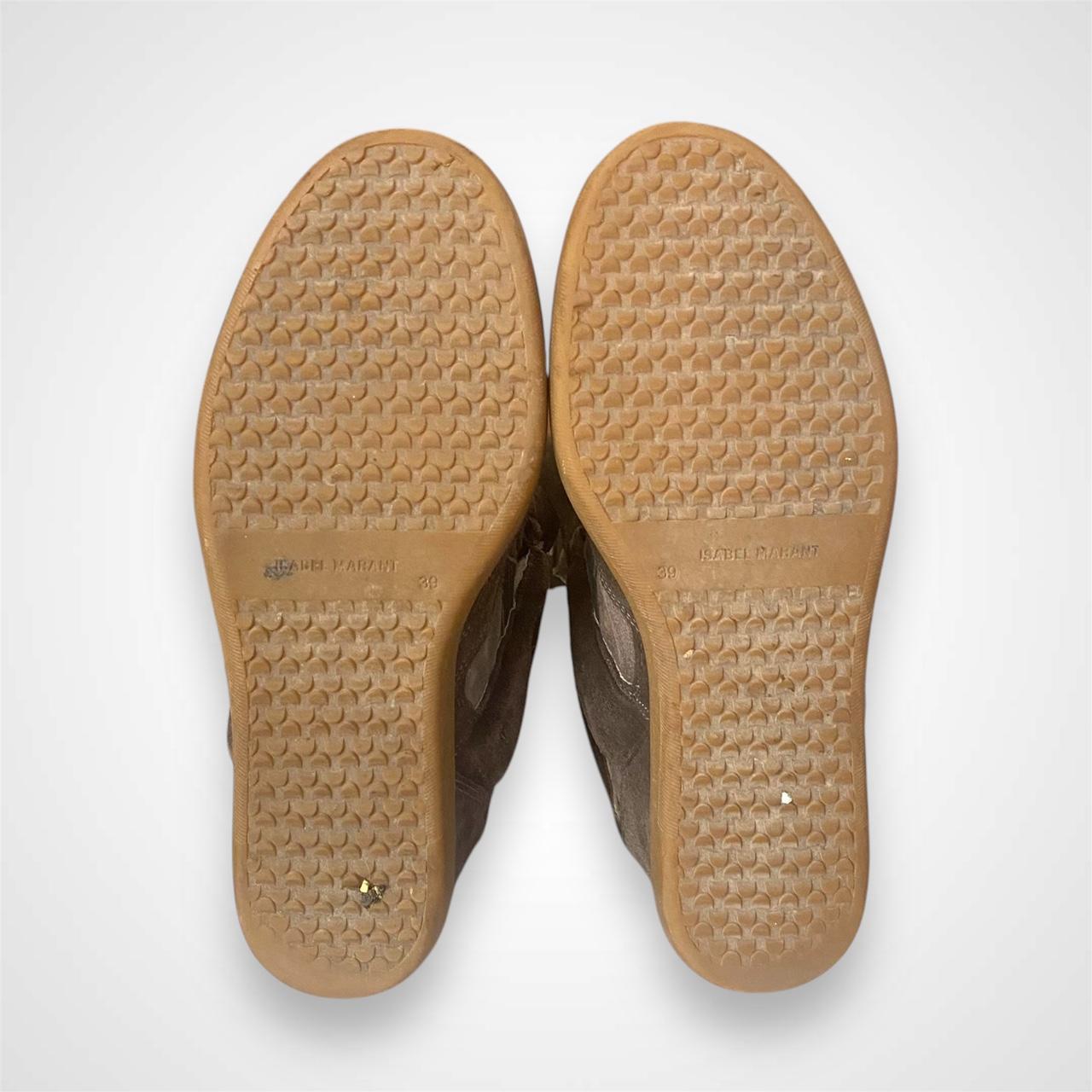 Isabel Marant Women's Brown and Grey Trainers