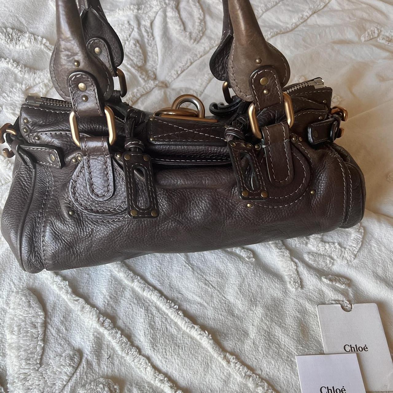Authentic Chloé Paddington Bag – Dark Brown