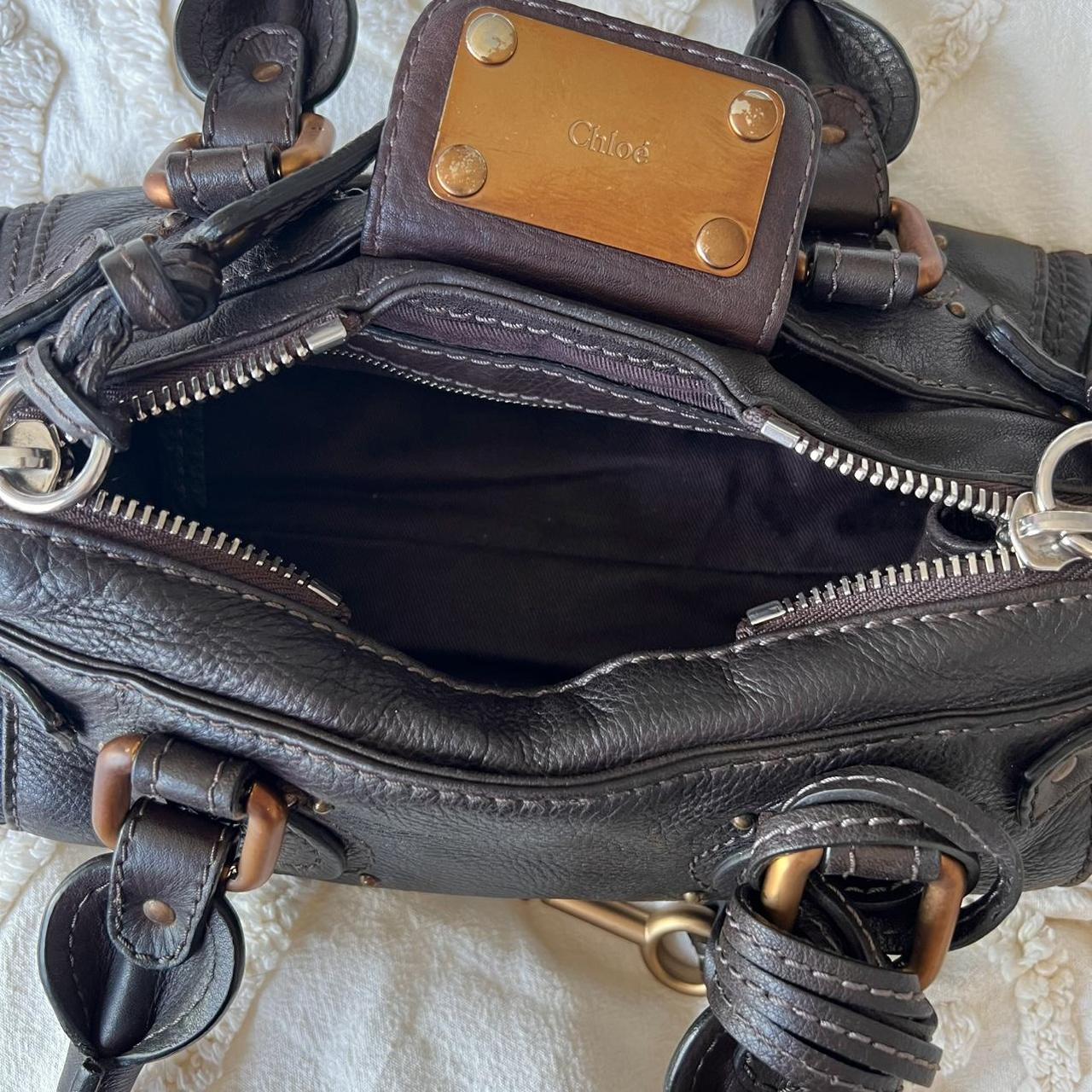 Authentic Chloé Paddington Mini Bag – Dark Brown