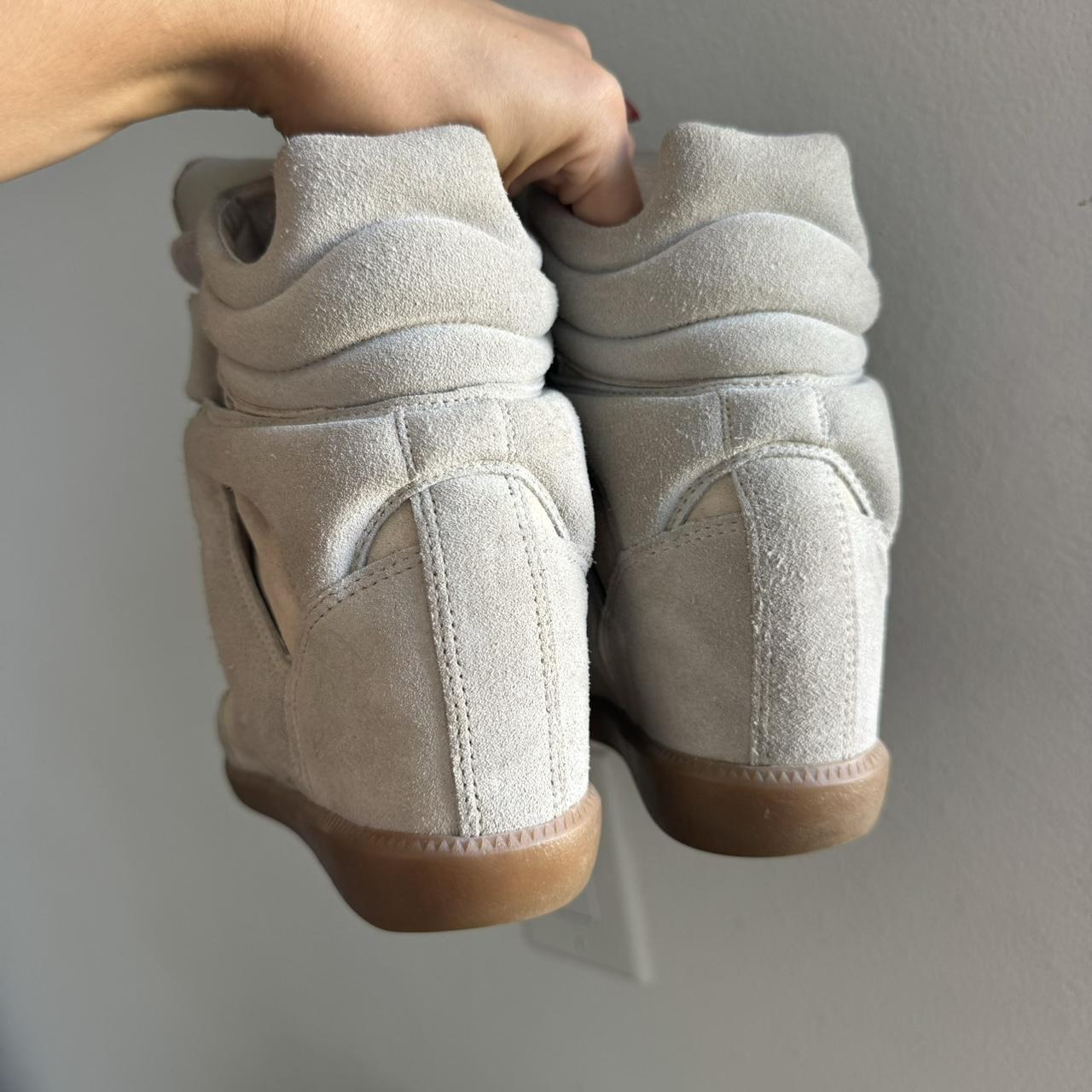 Isabel Marant Women's Cream and White Trainers