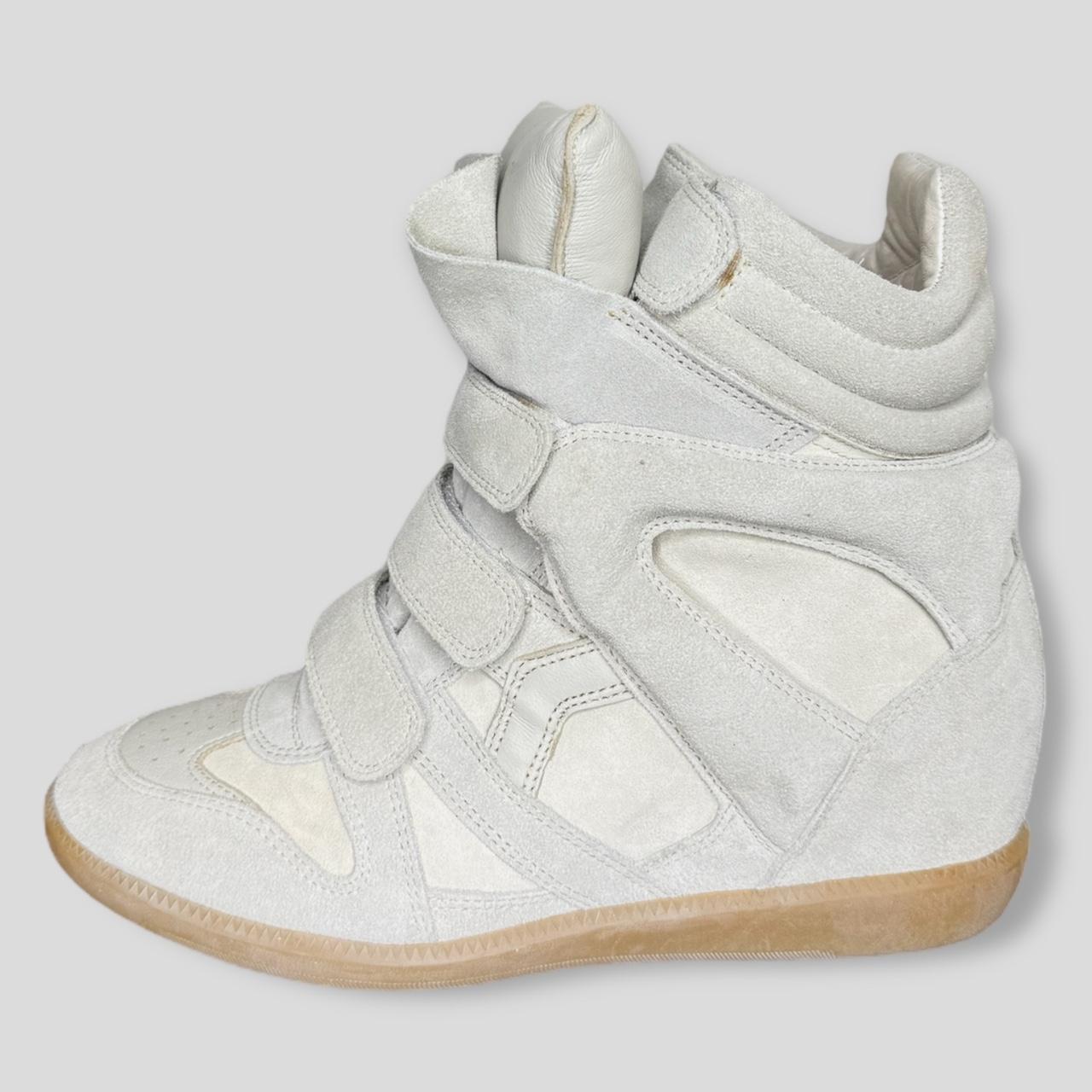 Isabel Marant Women's Cream and White Trainers
