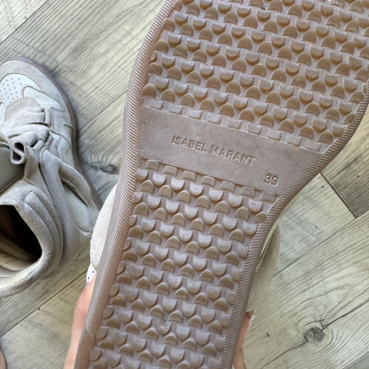 Isabel Marant Women's Cream and Tan Trainers